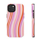 Wave Nostalgia Phone Case (Apple & Android) - Pink Sweetheart