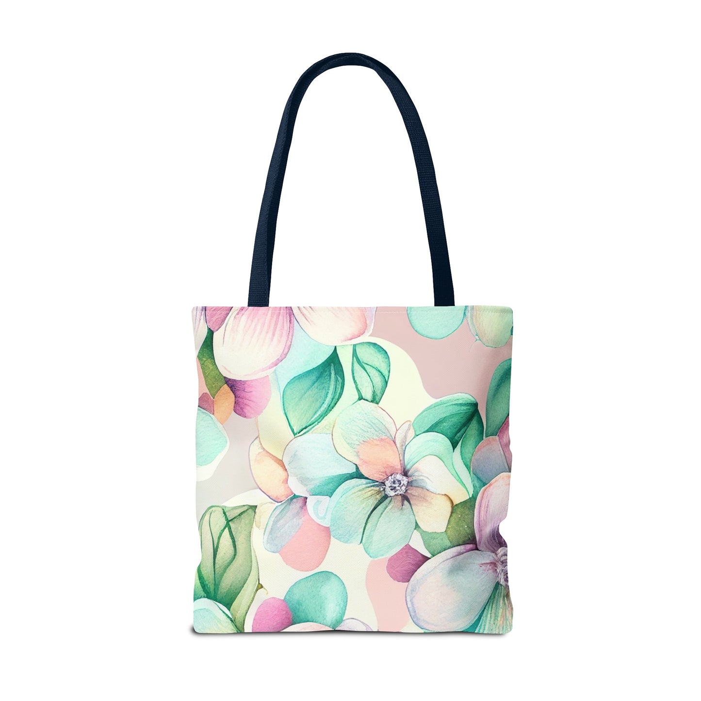 Lush Pastel Florals Tote Bag