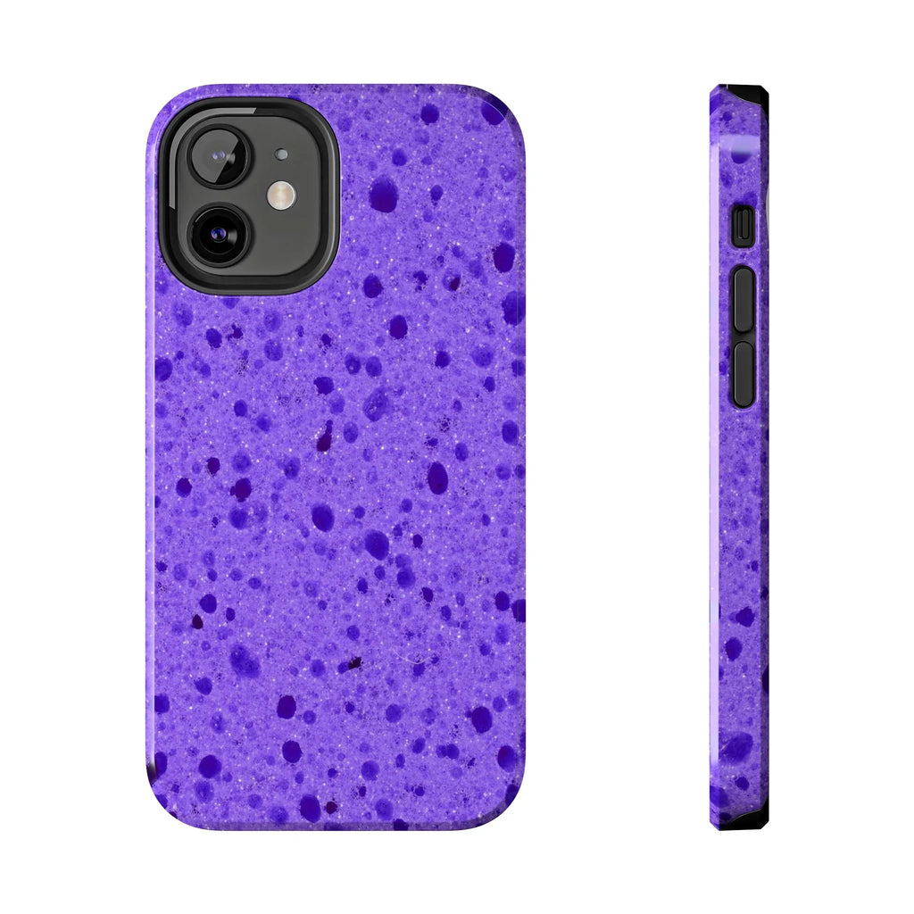 Purple Sponge Phone Case (Apple & Android) - Pink Sweetheart