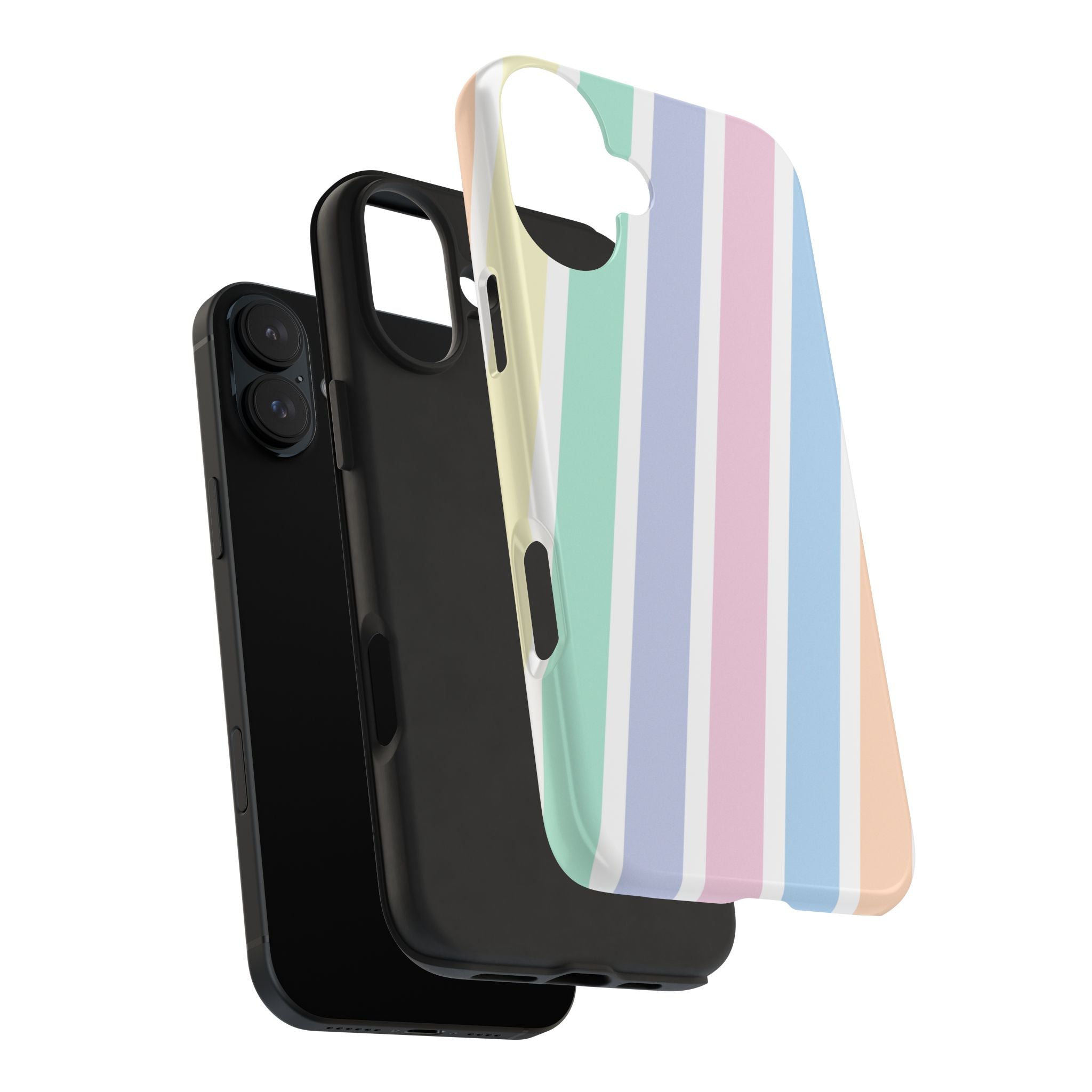 Pretty Pastel Lines Phone Case (Apple & Android)