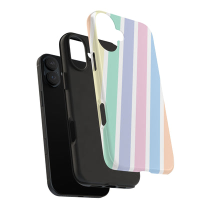 Pretty Pastel Lines Phone Case