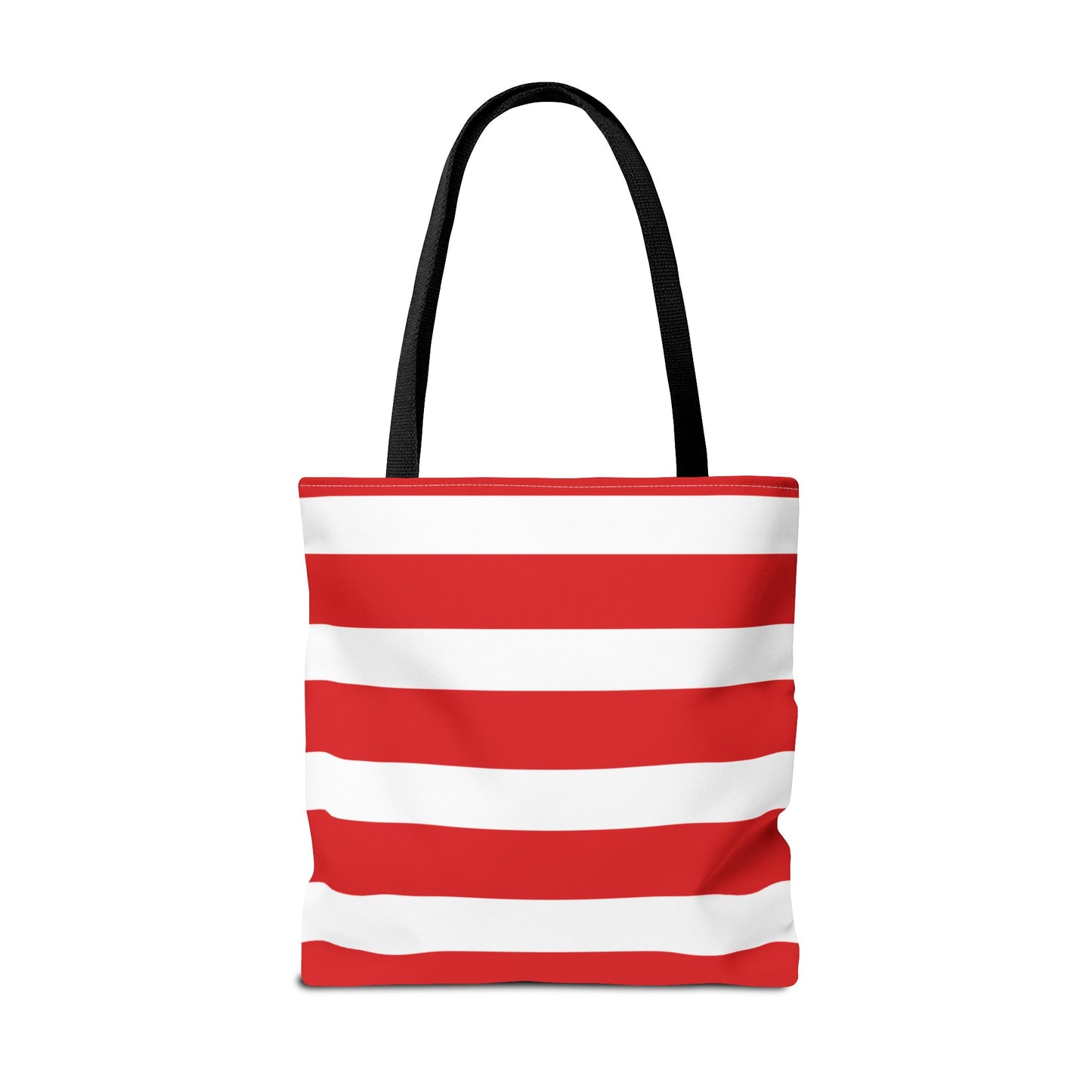 Red & White Peppermint Tote Bag