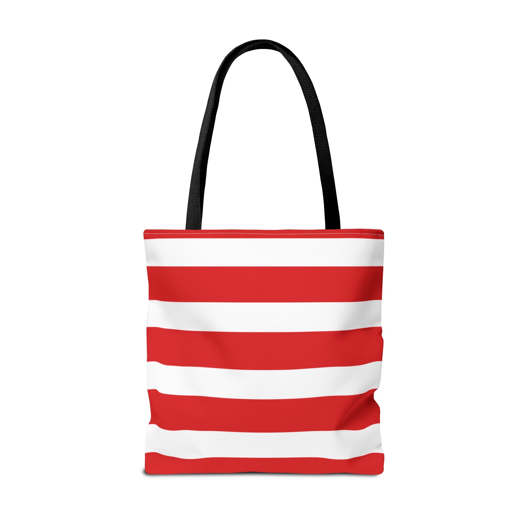 Red & White Peppermint Tote Bag