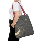 Sun & Moon Abstract Tote Bag