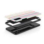 Pastel Candy Stripes Phone Cases (Apple & Android)