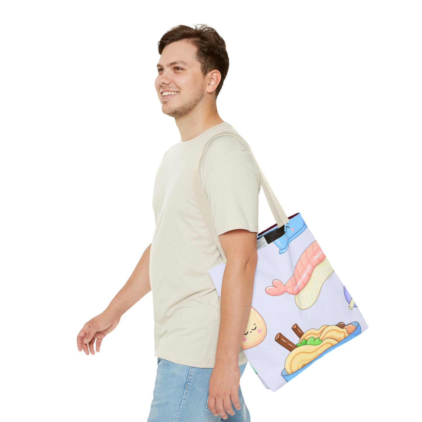 Kawaii Anime Snacks Tote Bag