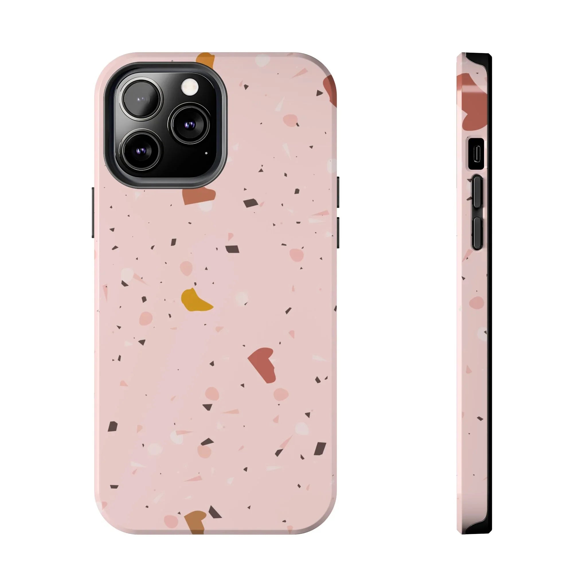 Pink Terrazzo Phone Case (Apple & Android) - Pink Sweetheart