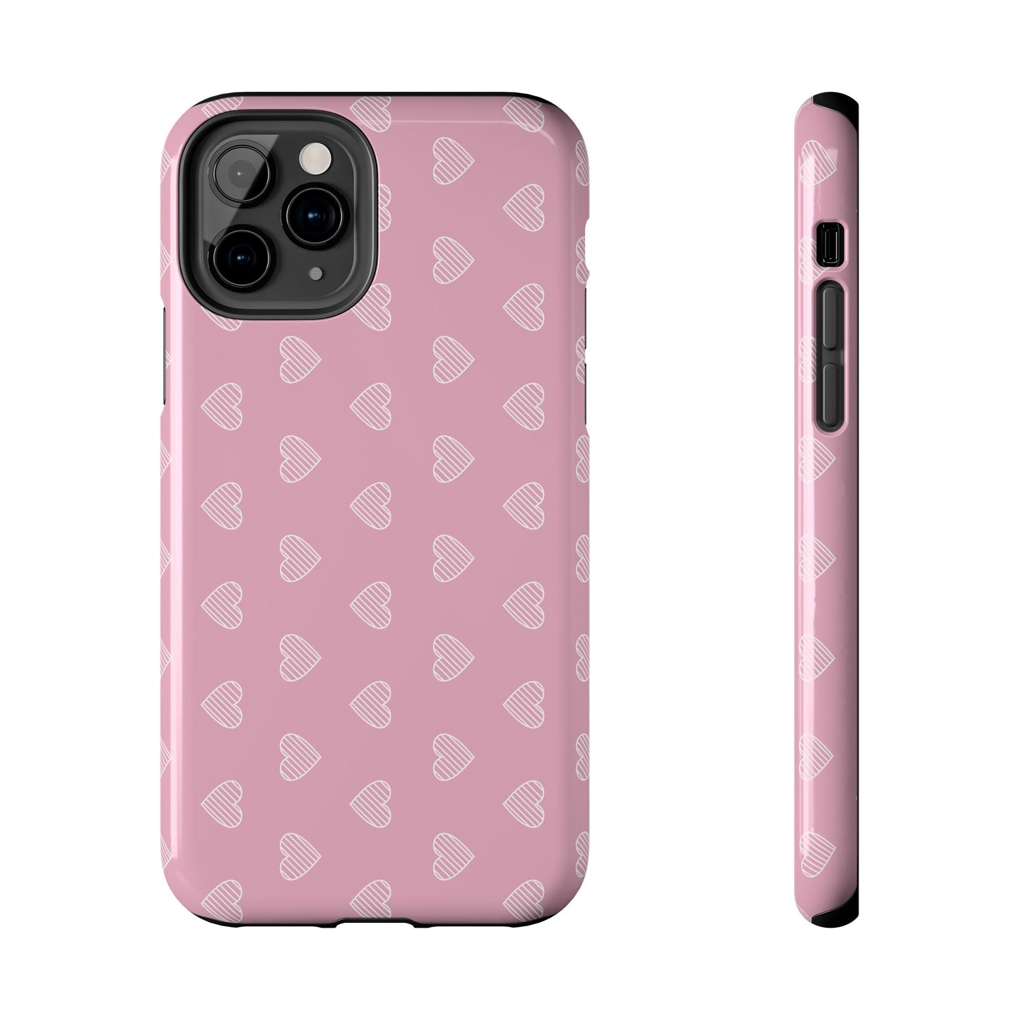 Infinite Pink Hearts Phone Case