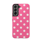 Pink Polka Dot Phone Case (Apple & Android)