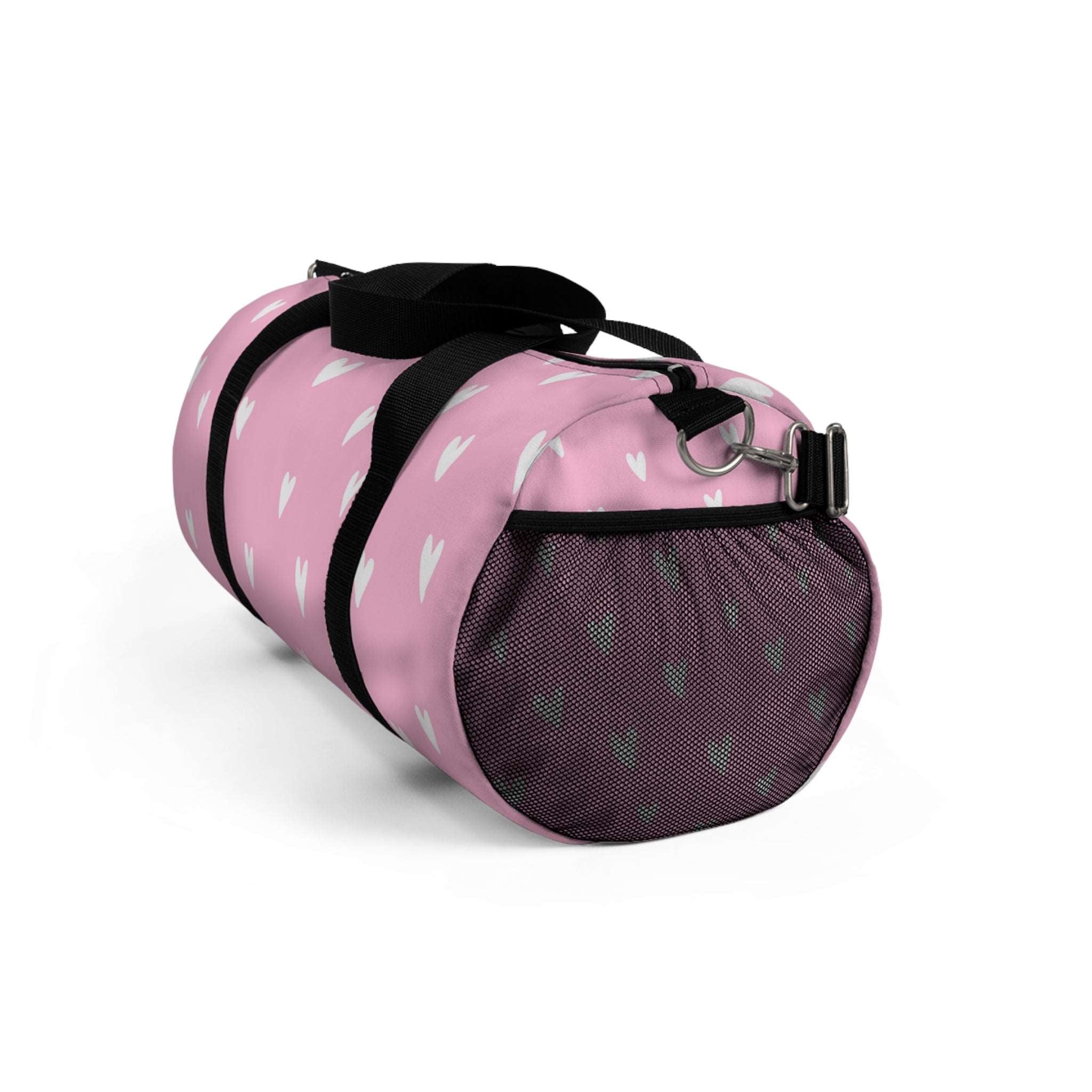 Full of Hearts Pink Duffel Bag
