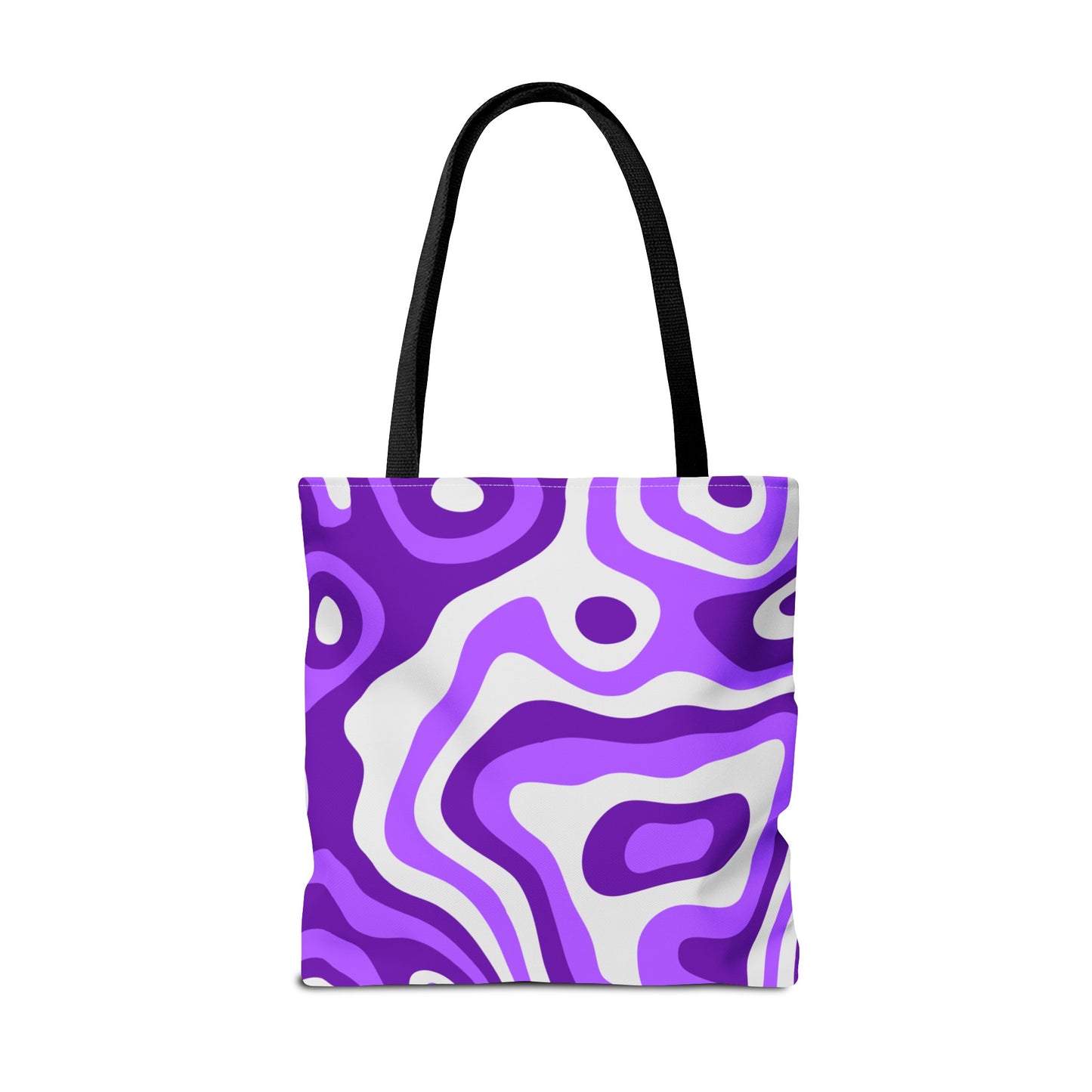 Groovy Purple Lava Tote Bag