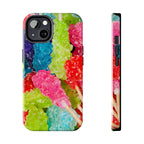 Rock Candy Phone Case (Apple & Android) - Pink Sweetheart