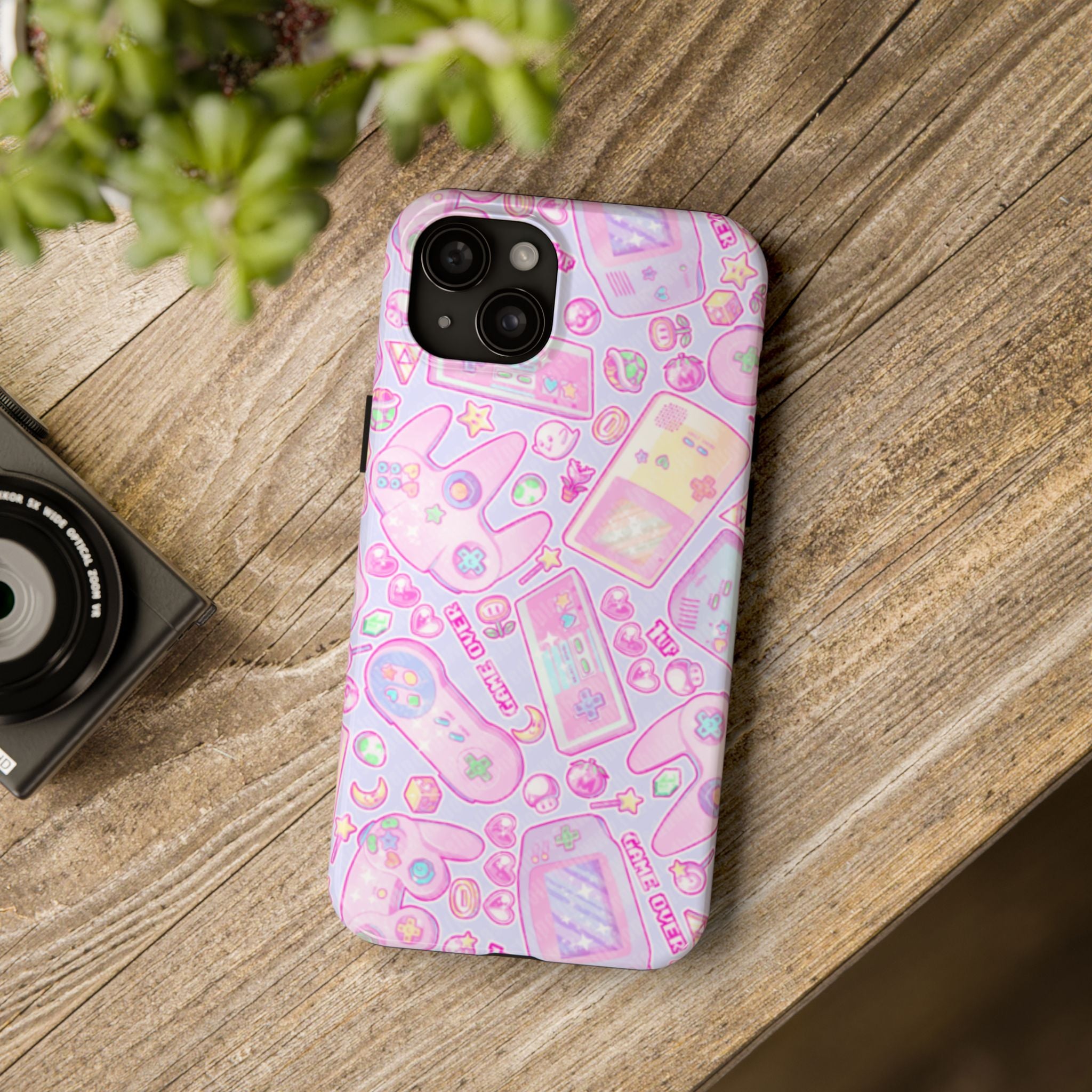 Pink Gamer Girl Phone Case (Apple & Android)