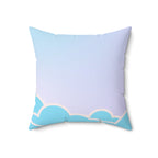 Bouncy Clouds Square Pillow