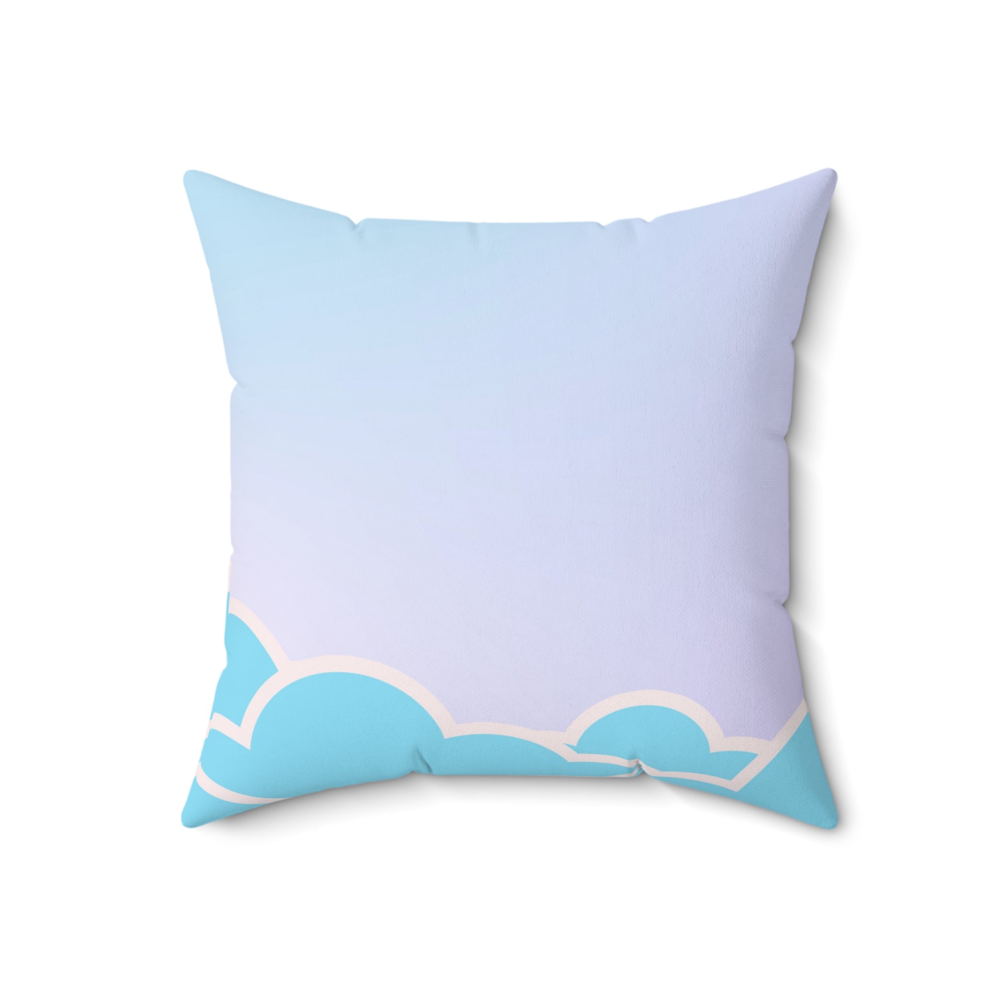Bouncy Clouds Square Pillow