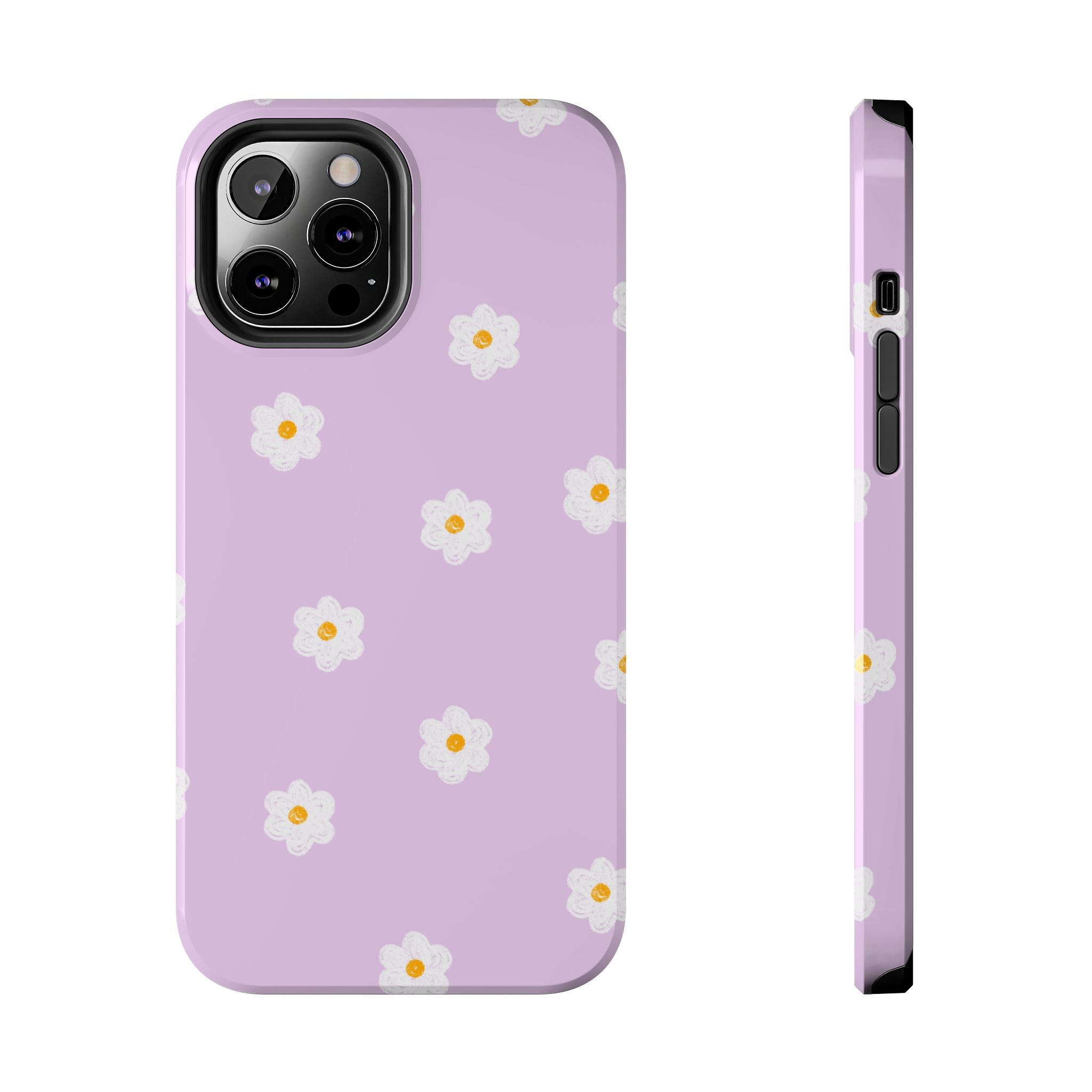 Purple and Mini Flowers Phone Case (Apple & Android)