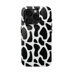 Spotted Animal Print Phone Case (Apple & Android) - Pink Sweetheart