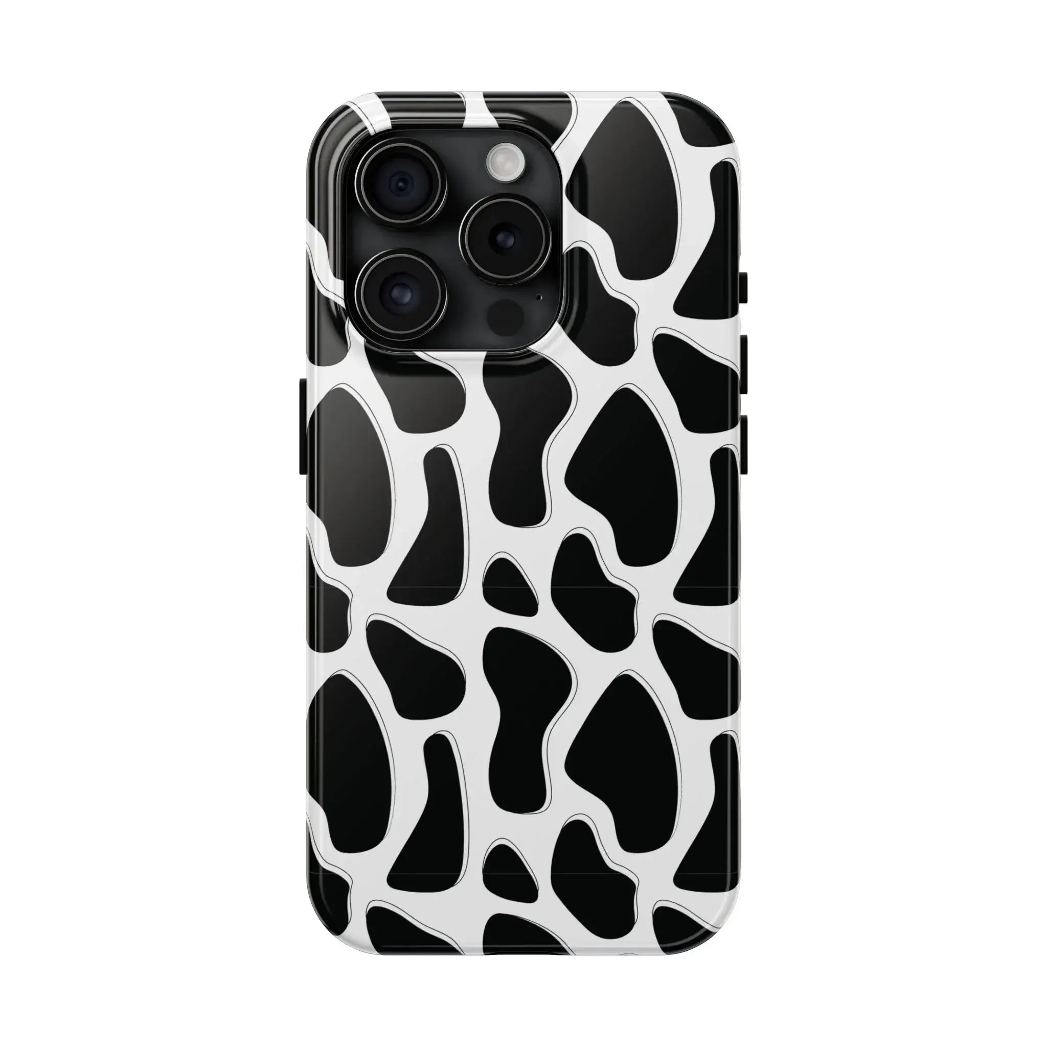 Spotted Animal Print Phone Case (Apple & Android) - Pink Sweetheart