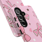 Pretty Pink Bows Phone Case (Apple & Android) - Pink Sweetheart