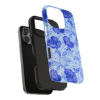 Blue Floral Pattern Phone Case (Apple & Android)