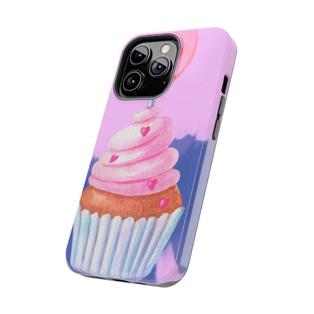 Cutie Cupcake Phone Case (Apple & Android) - Pink Sweetheart