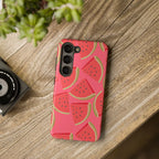 Watermelon Slices Phone Case (Apple & Android) - Pink Sweetheart