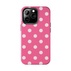 Pink Polka Dot Phone Case (Apple & Android) - Pink Sweetheart