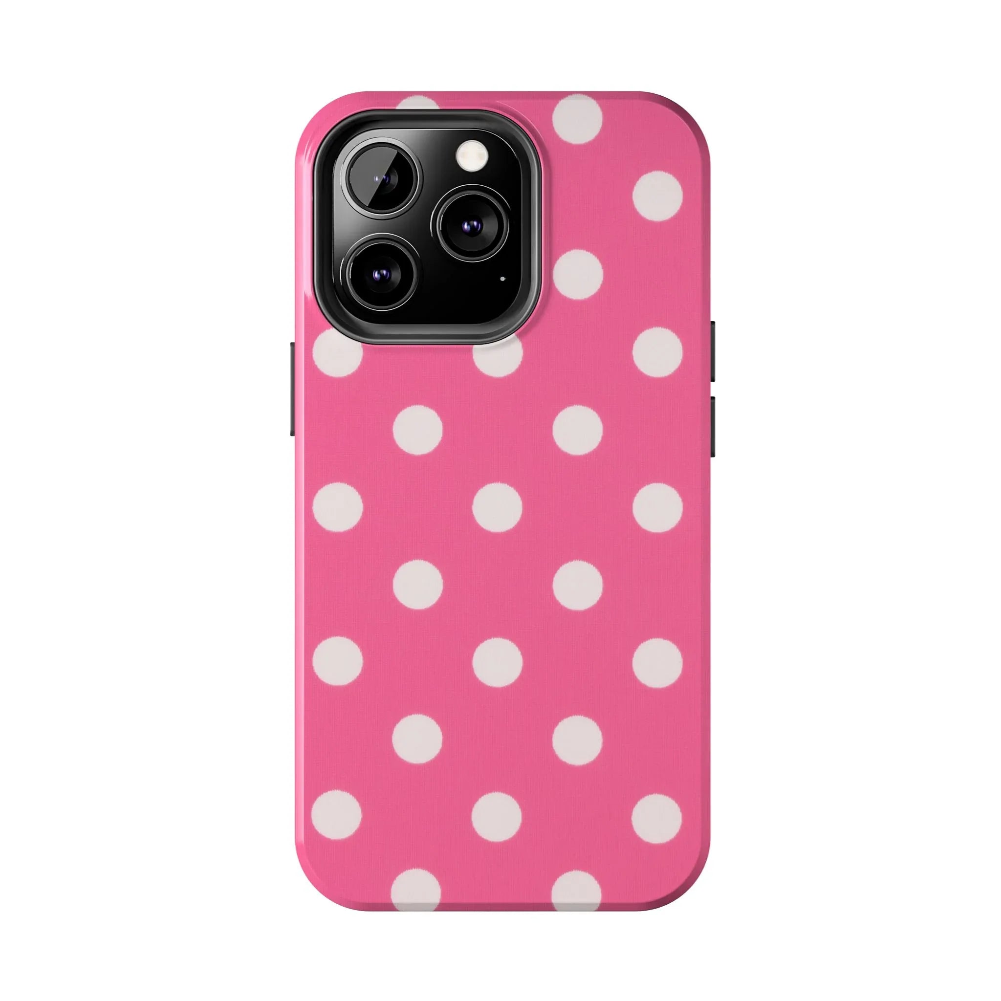 Pink Polka Dot Phone Case (Apple & Android) - Pink Sweetheart
