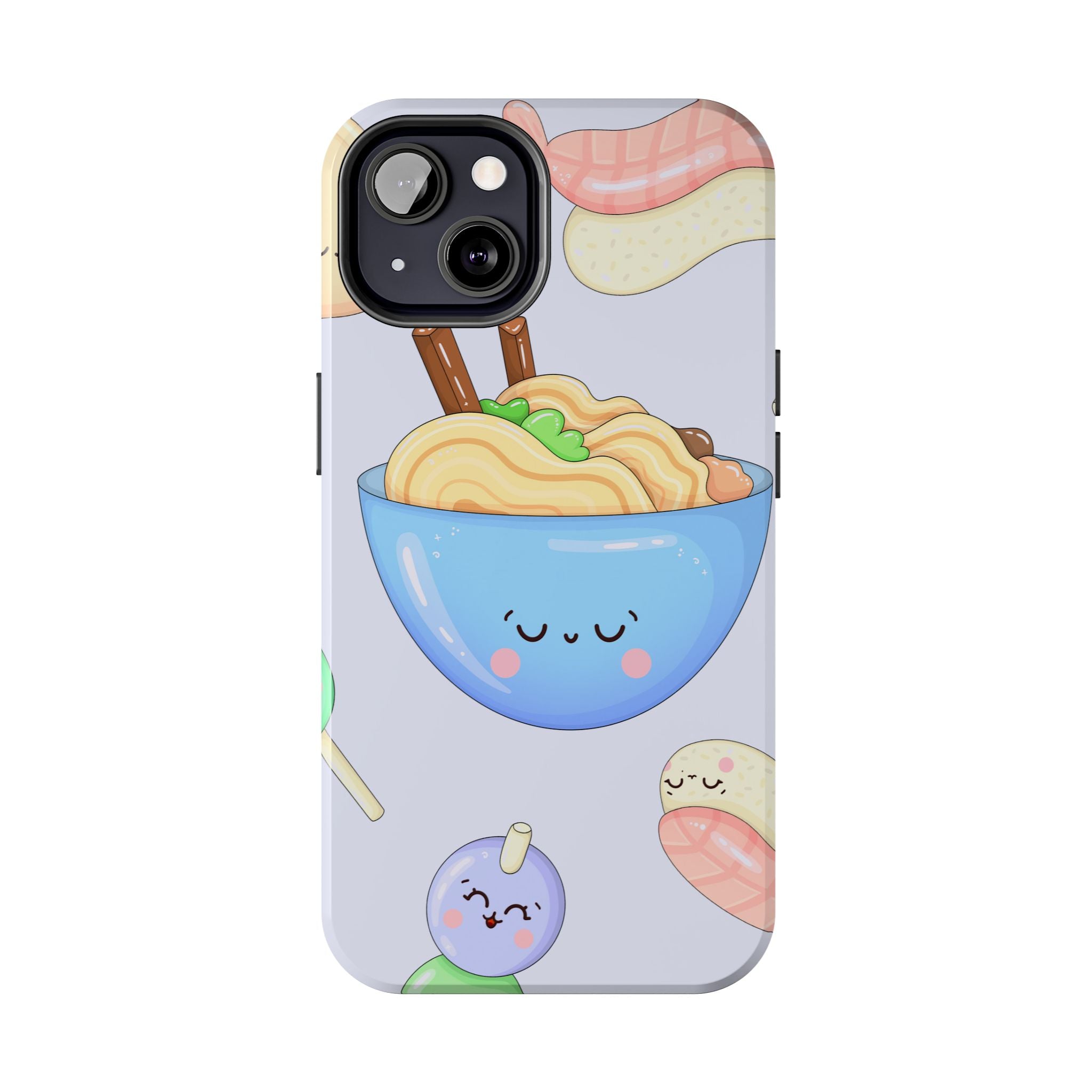 Kawaii Anime Snacks Phone Case (Apple & Android)