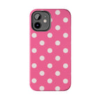 Pink Polka Dot Phone Case (Apple & Android)