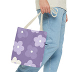 Pretty Purple Flowers Tote Bag