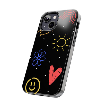 Draw Scribble Doodle Phone Case