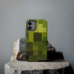 Chartreuse Patchwork Phone Case (Apple & Android)