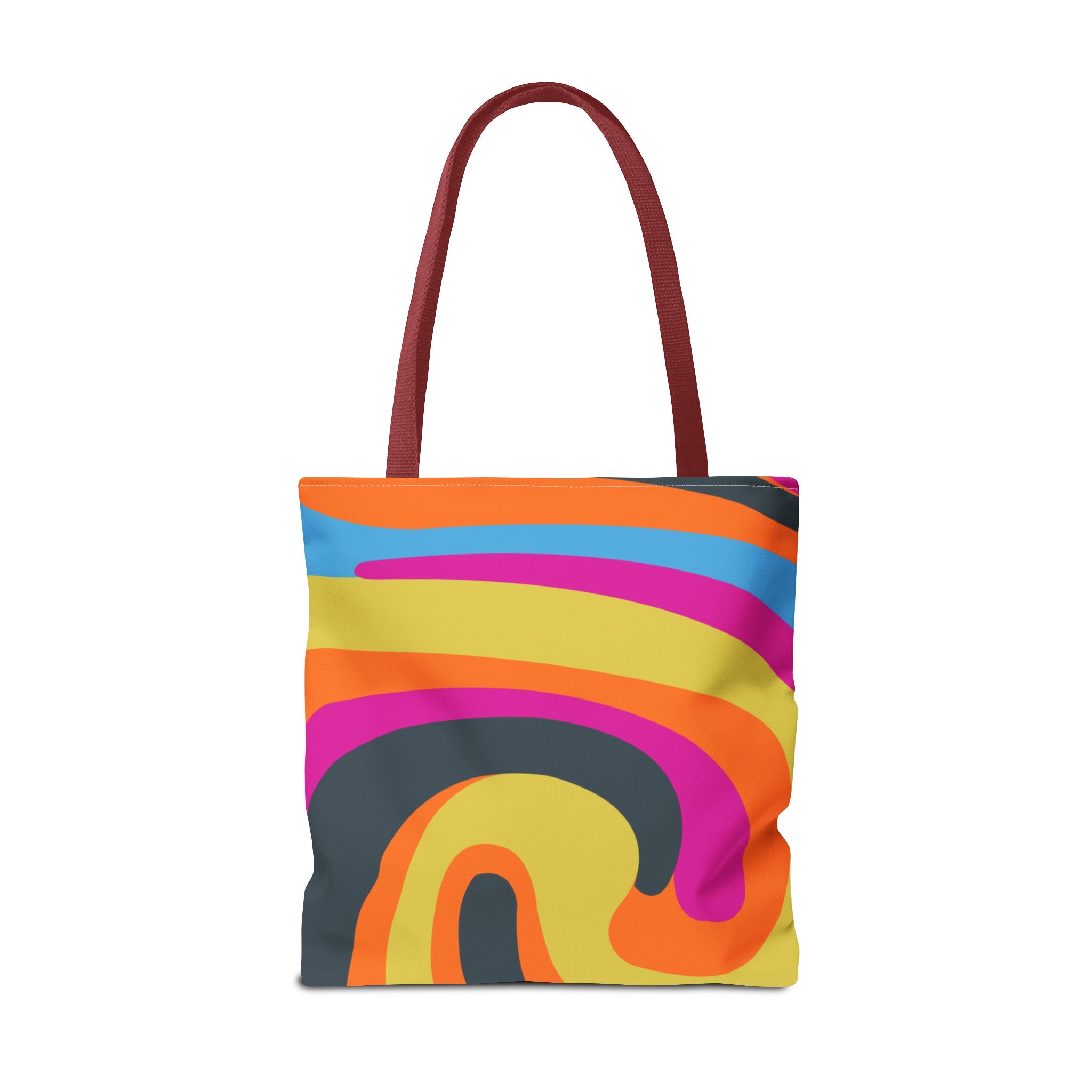 Funky Groove Swirl Tote Bag