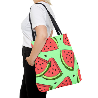 Cartoon Watermelon Tote Bag