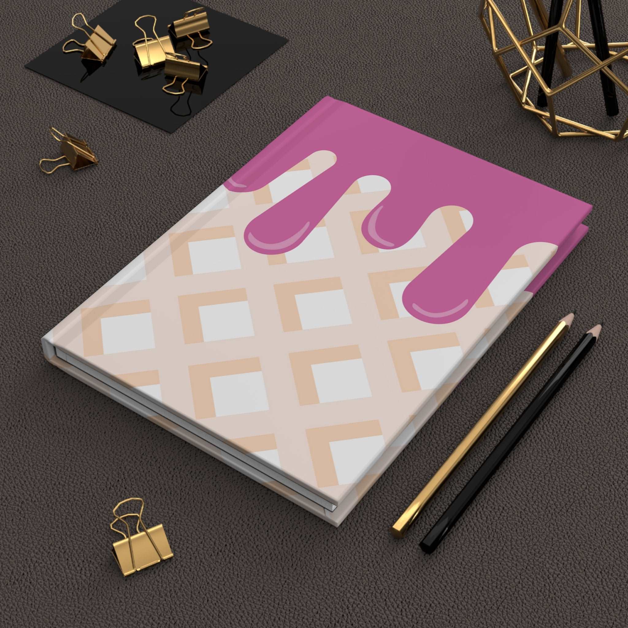 Ice Cream Cone Hardcover Matte Journal