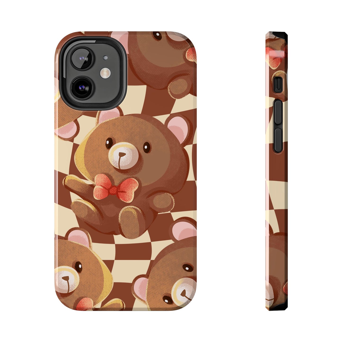 Retro Brown Bear Phone Case