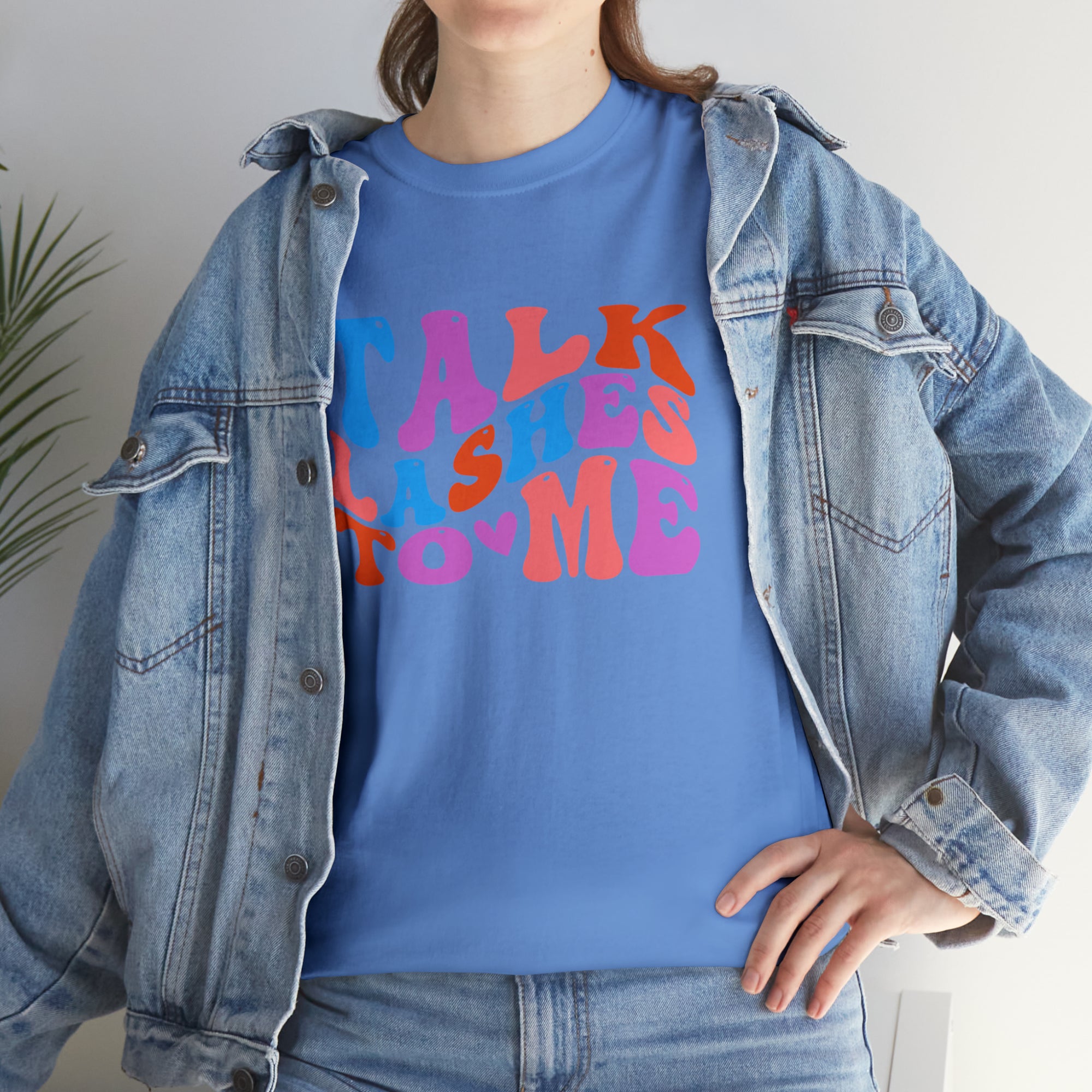 Talk Lashes to Me Cotton Tee