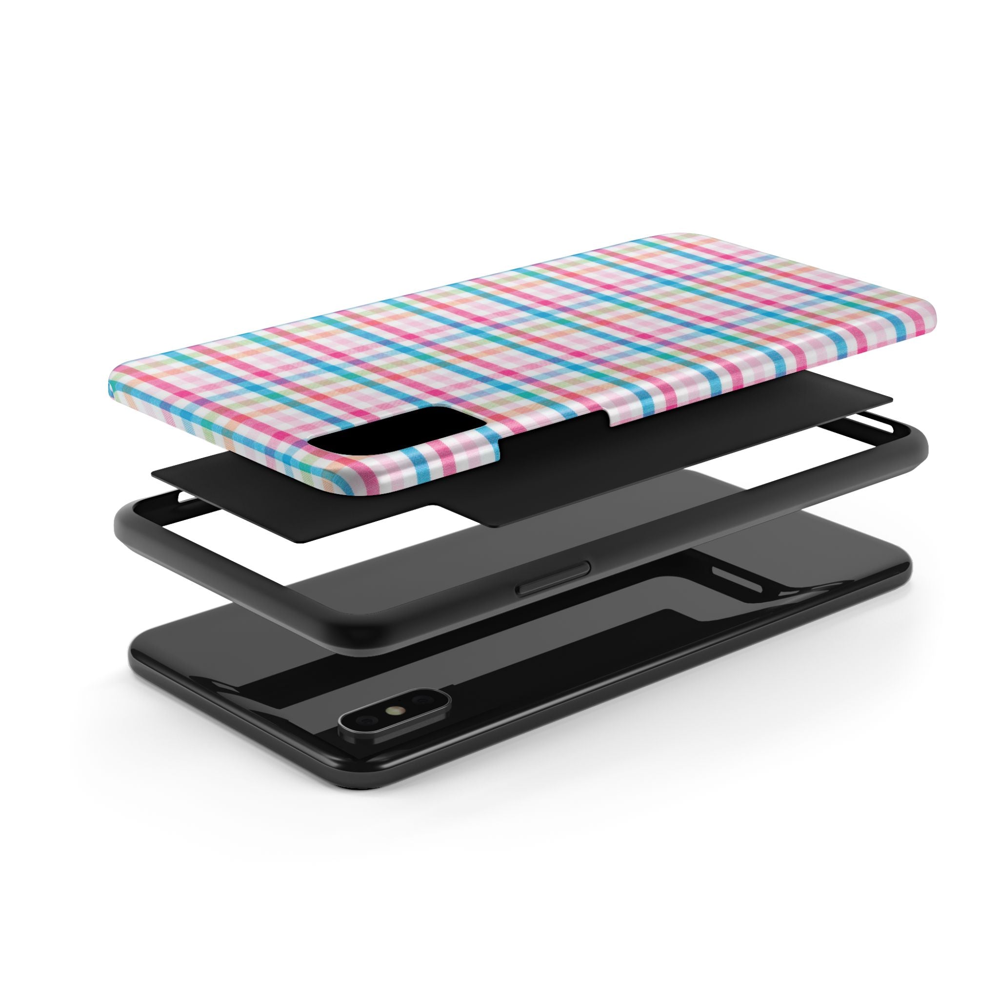 Checked Pattern Phone Case (Apple & Android)