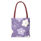 Pretty Purple Flowers Tote Bag