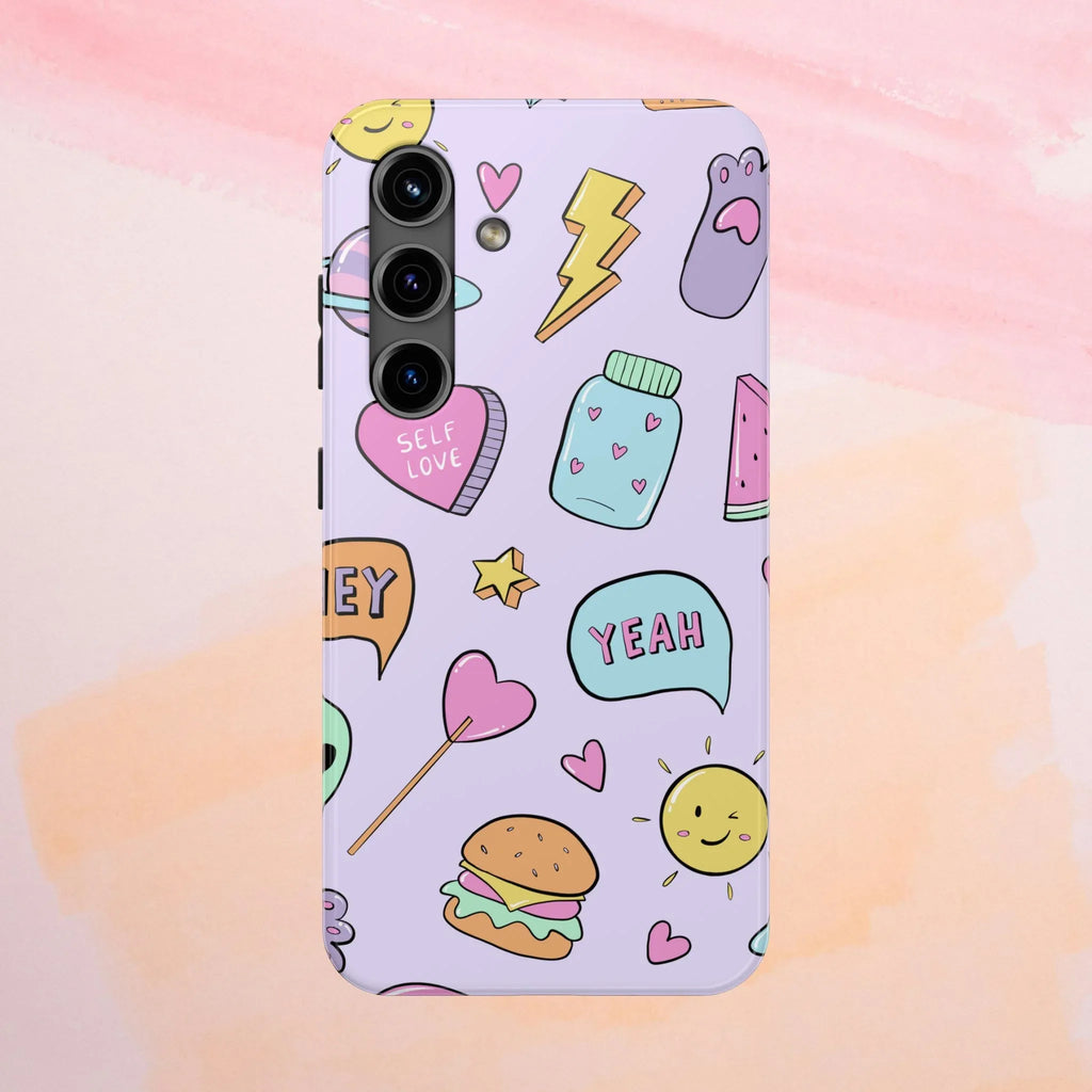 Kawaii Cute Collection Phone Case (Apple & Android) - Pink Sweetheart