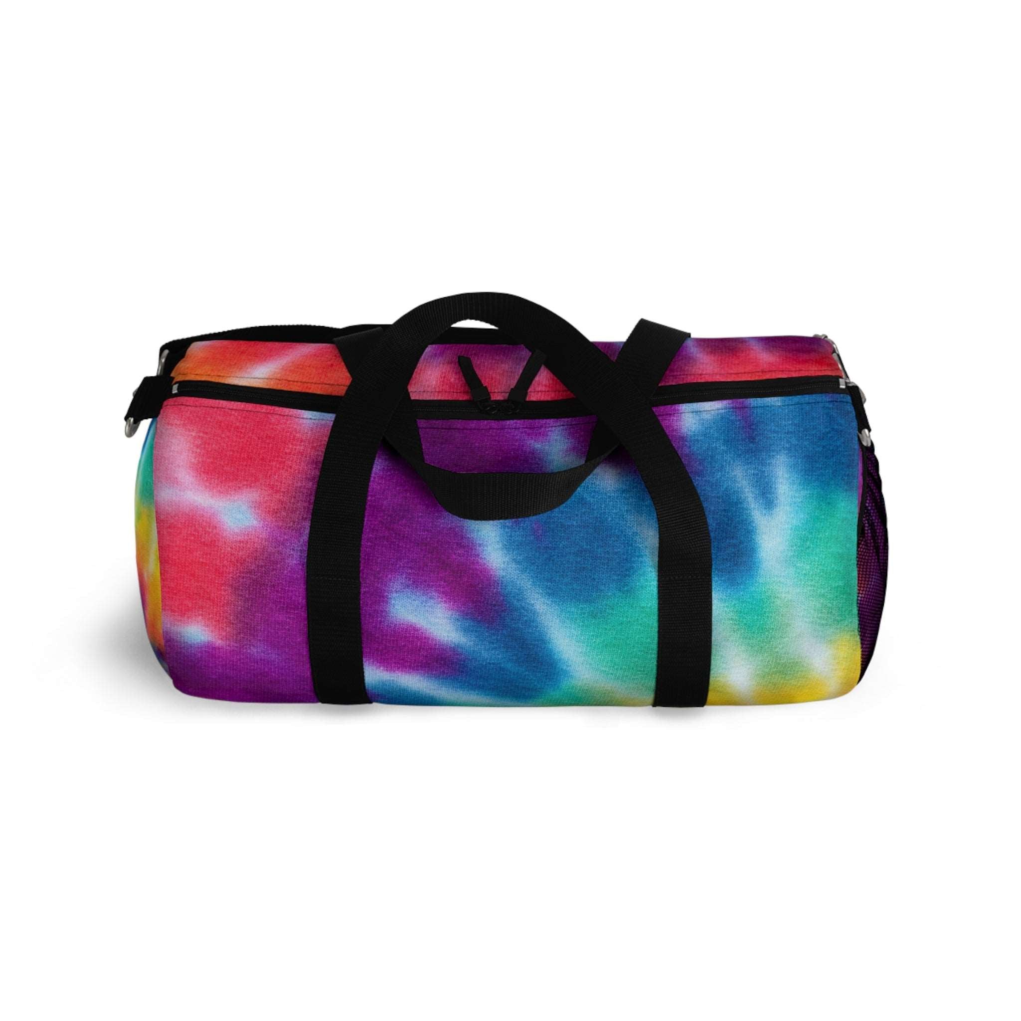 Colorful Tie-Dye Duffel Bag