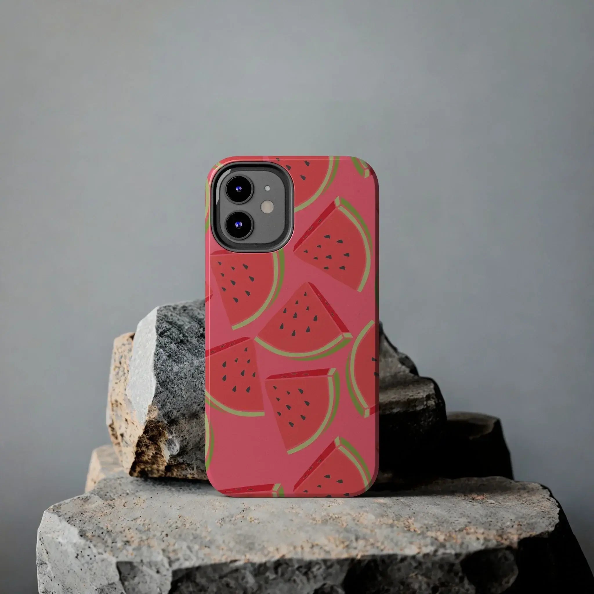 Watermelon Slices Phone Case (Apple & Android) - Pink Sweetheart