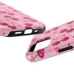 Pink Cherry Sparkle Pattern Tough Phone Case (Apple & Android) - Pink Sweetheart