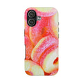 Sour Peach Ringz Phone Case (Apple & Android) - Pink Sweetheart