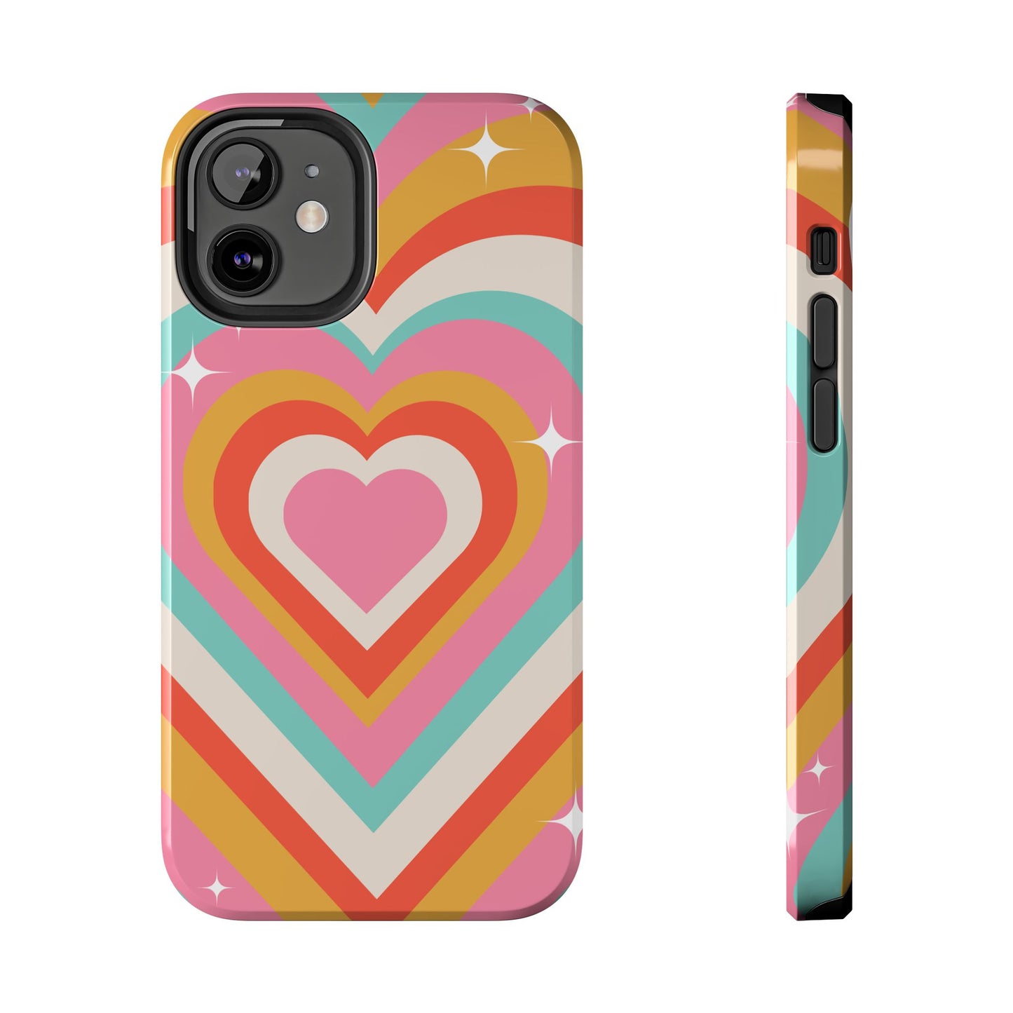 Psychedelic Hearts Phone Case