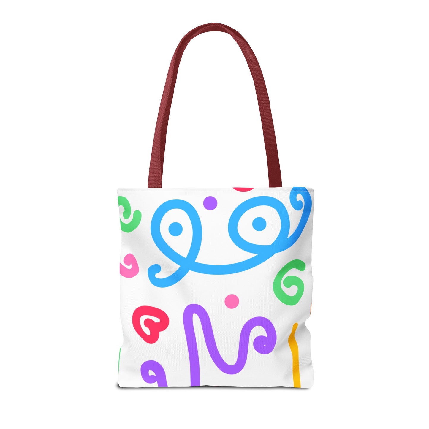 Colorful Doodles Tote Bag