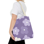 Pretty Purple Flowers Tote Bag