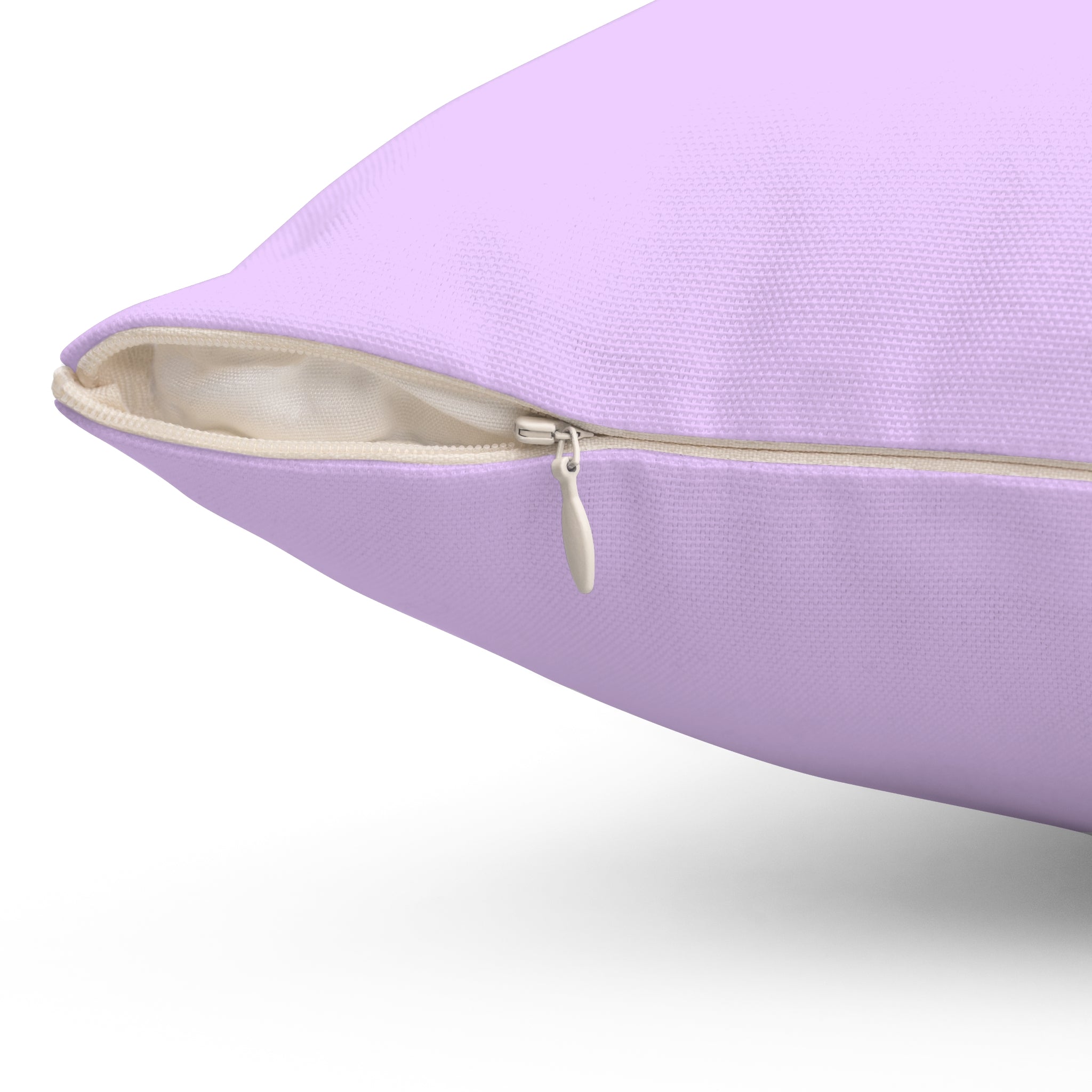 Social Media Thumbs Up Square Pillow - Lilac