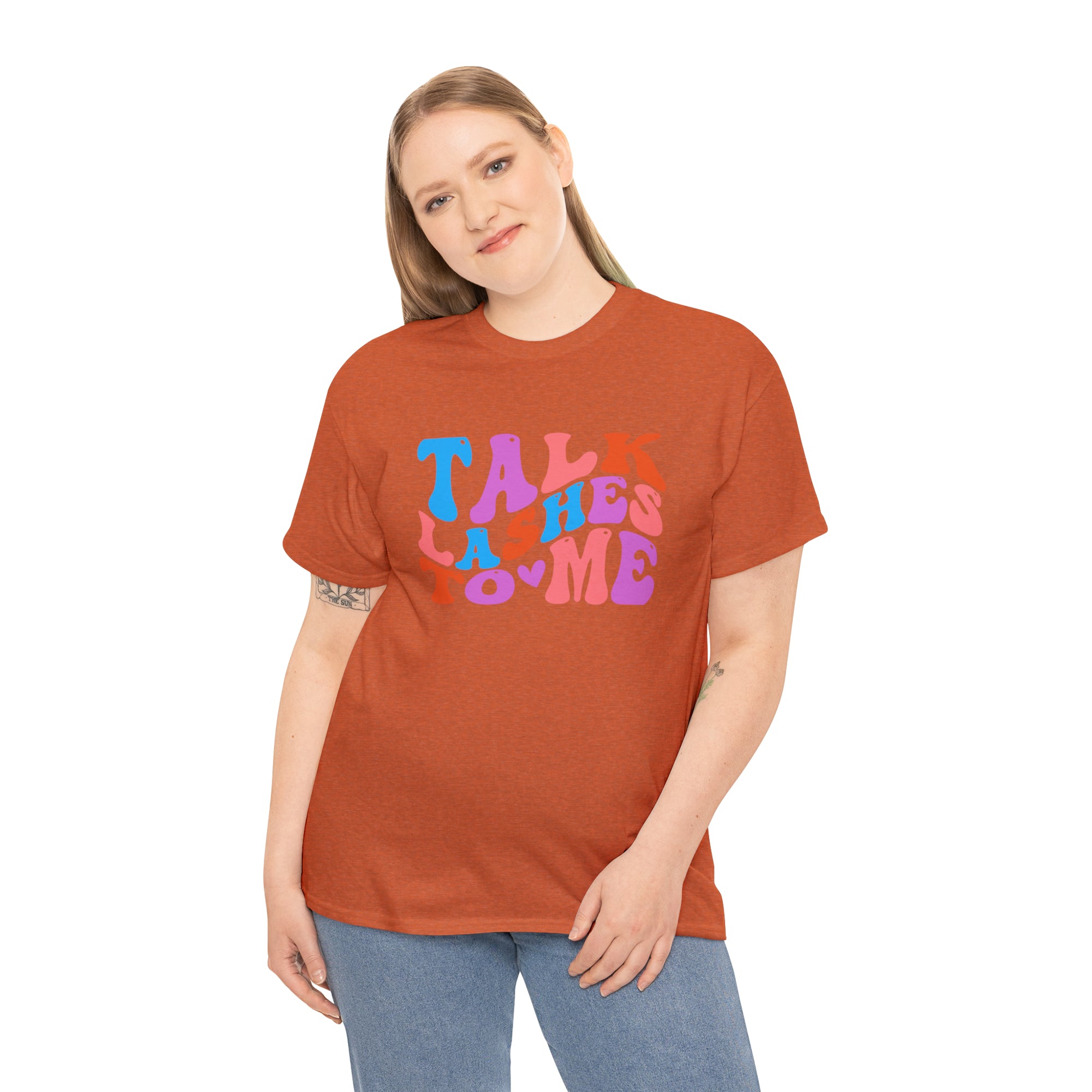 Talk Lashes to Me Cotton Tee